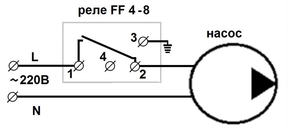 Реле давления грундфос ff 4 8 схема подключения